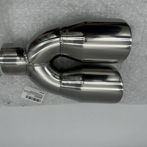 Exhaust Tip 2.5 inch Inlet 3.5 inch Outlet Universal Car 2.5" NEW